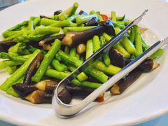 鸡枞菌炒芦笋-青岛蓝海大饭店·渔歌舫(李沧店)