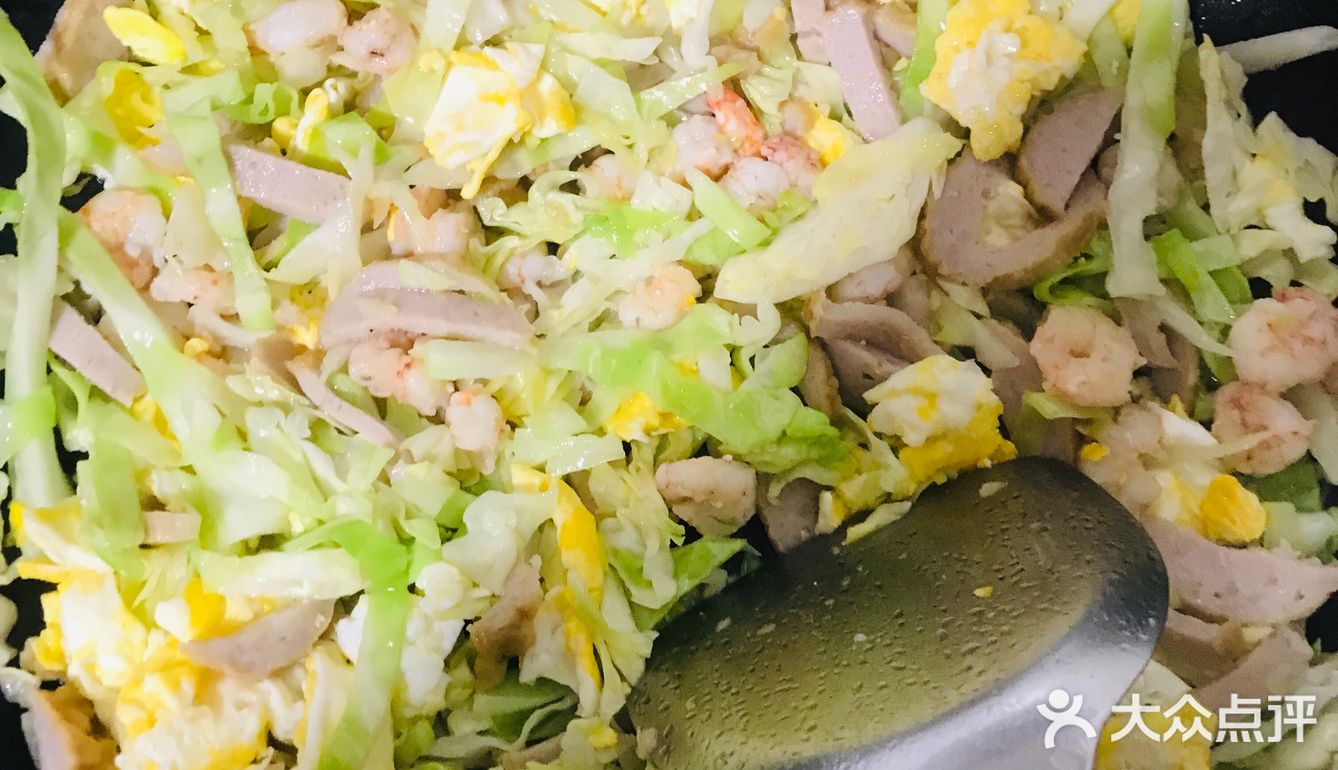 鲜虾杂锦炒面 美食DIY简单版