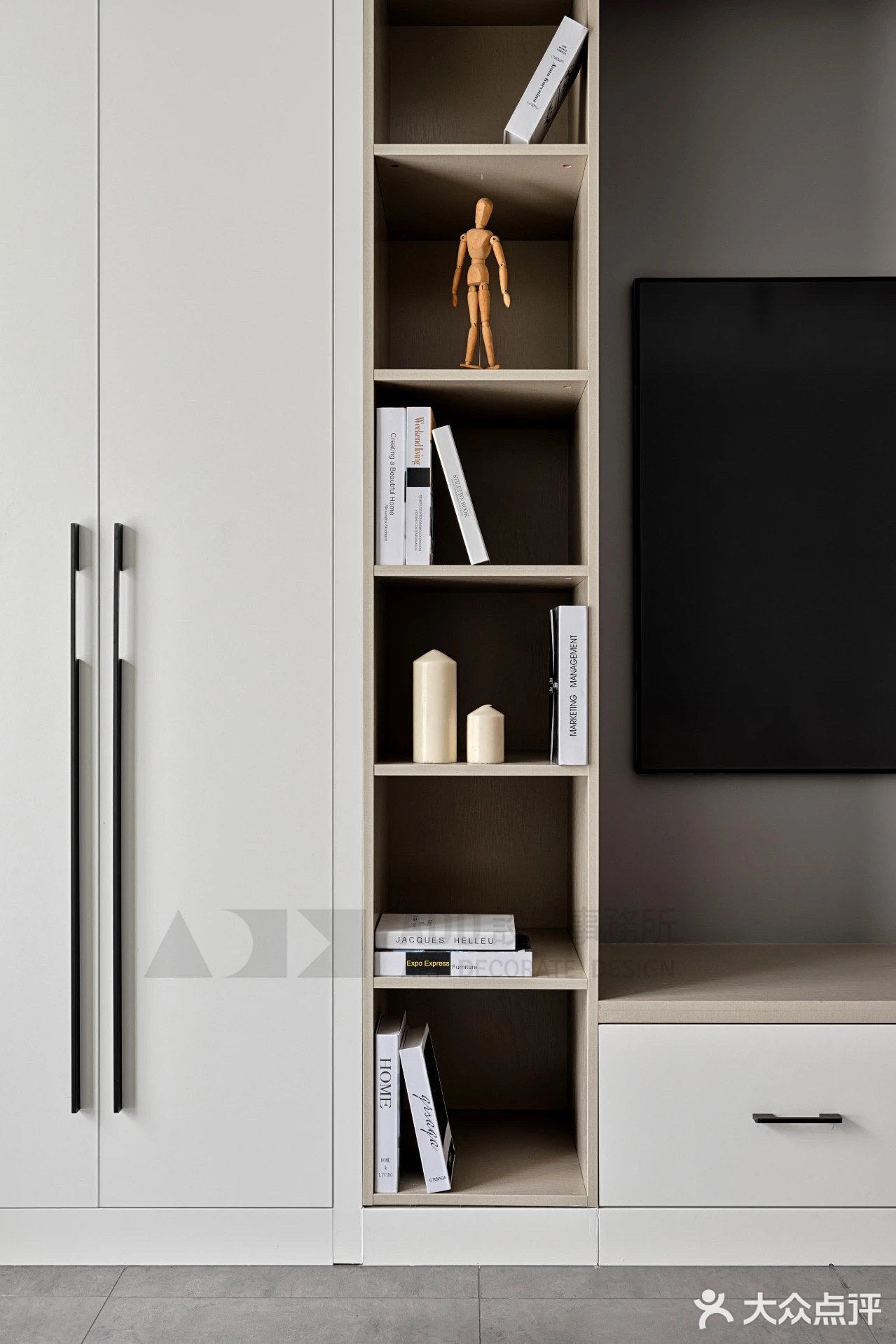 今日分享 90平北欧装修风格三居室，趣味十足