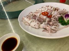白灼鱿鱼-乐兴海鲜餐厅