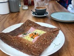 巴黎火腿鸡蛋芝士蘑菇可丽饼-RAC BAR(安福路店)