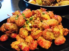 咸蛋黄焗虾球-一棠龙虾(徐家汇城开YOYO店)