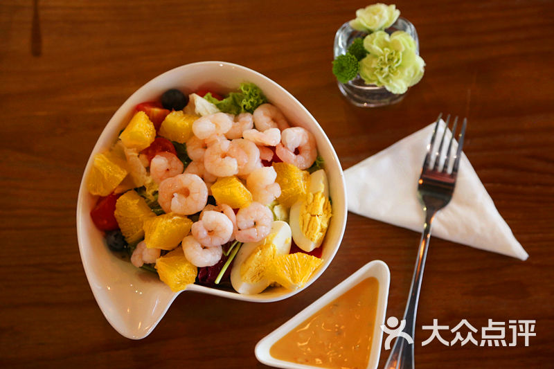 虾仁沙拉
