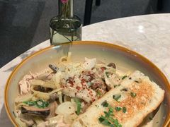 鸡肉奶油蘑菇窄意面-gaga(深圳福田星河COCO Park店)