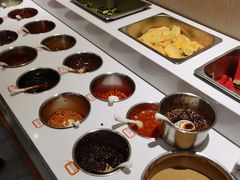 自助调料区-东来顺铜锅炭火涮肉(上地华联店)