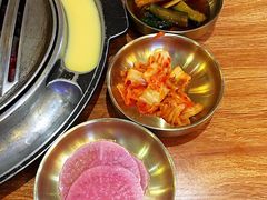 韩式小菜-弘益铭家九炙社韩国烤肉料理(尚美店)