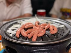 -明洞阿姨·韩式酱蟹烤肉·创意料理(三元桥店)