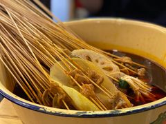 -拈签一笑黄牛肉辣卤串串