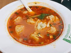 番茄汤虾仁云吞-袁记云饺(兆景路店)