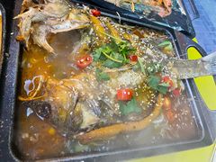 -路边摊小炉子烧烤