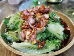 红葱头淋生菜-桃姐农庄老字号(从化温泉店)
