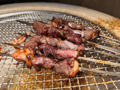 烤羊肉串-咖啡苑自助餐厅·中国大饭店