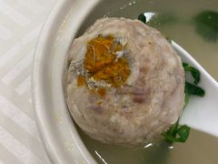 蟹粉狮子头-怡园饭店-餐厅(四望亭店)