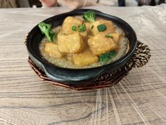 自制鲍汁豆腐煲-李记潮汕砂锅粥(营福路店)