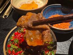 三椒辣牛肉-色響火锅(恒隆广场店)
