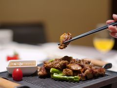 铁板香煎雪花牛仔粒-梦都海鲜酒家(万达广场江桥店)