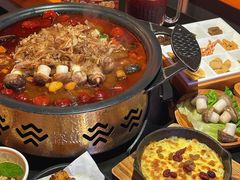 -探鱼·鲜青椒爽麻烤鱼(西南商都店)
