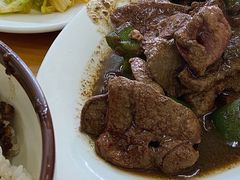 青椒炒猪肝-台湾风味小吃(长乐店)