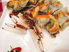 野生红膏梭子蟹-钱塘花园·宁波菜