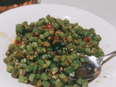 榄菜肉沫炒四季豆-四道菜·福建海蛎煎(世欧广场店)