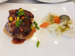 法式香煎鹅肝红酒-莫斯科餐厅
