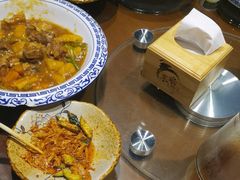 -东来菜馆•手抓海鲜家常菜•海鲜锅贴(鸽子窝店)