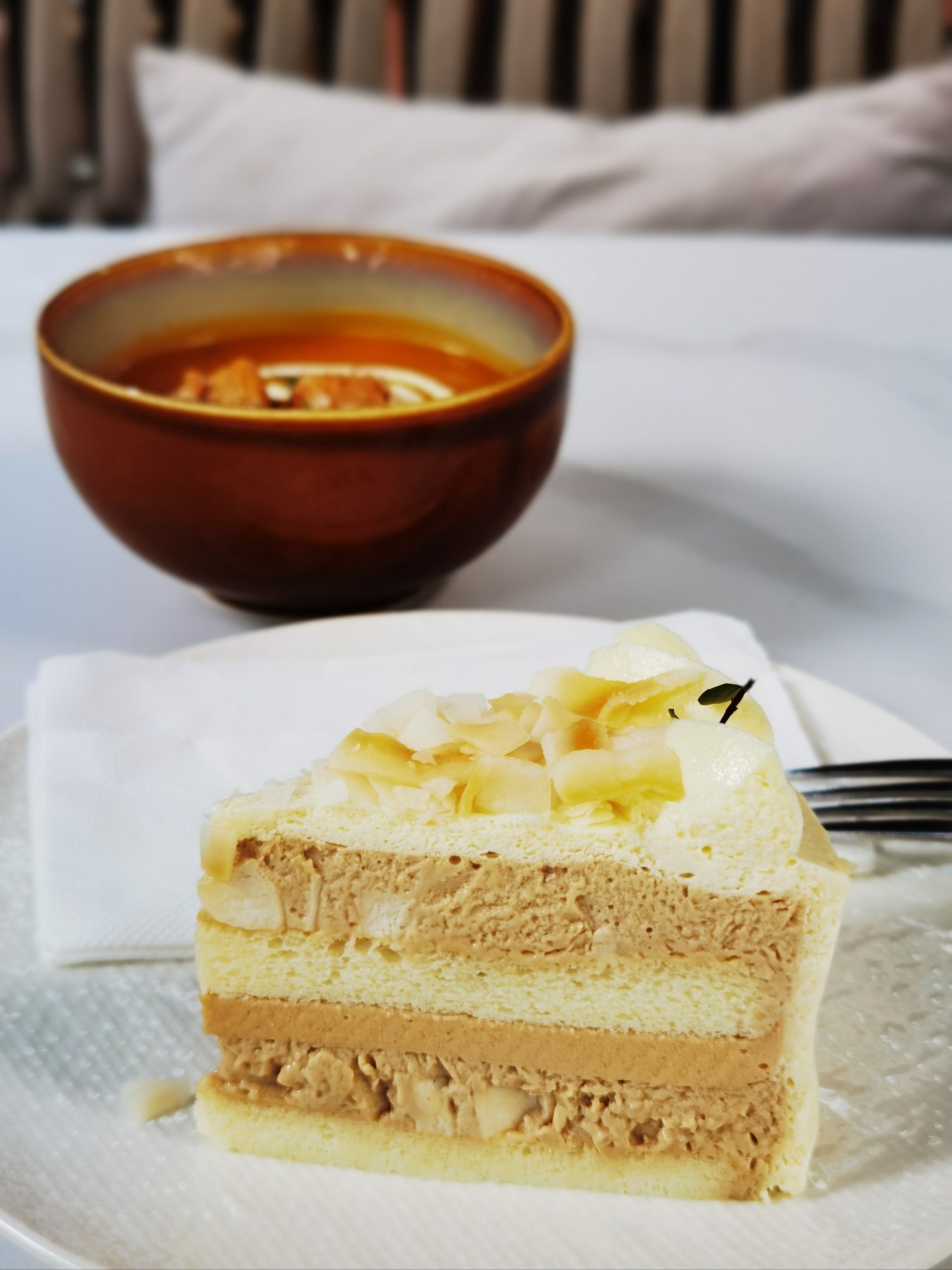 杏仁蛋糕 清新不腻口