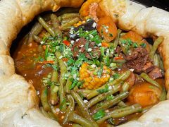 脊骨芸豆锅-满兴咱妈烀饼铁锅炖(兰州北街店)
