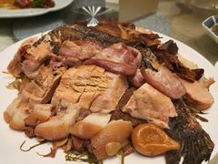 野葛菜煲生鱼汤（汤渣）-镛记酒家