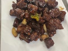 杏鲍菇牛肉粒-普天和酒楼(天津之眼店)