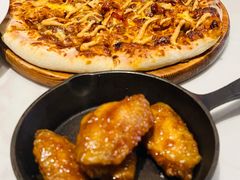 蜂蜜蒜香鸡中翅-盐说Salt Talk北美风味西餐厅(海上世界店)