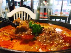 自制不老牛肉汤锅-付掌柜在成都·热炒砂锅集(金禾店)