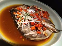 老坛剁椒蒸鲜活鱼头-北方家宴(番禺永旺店)