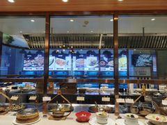 自助取餐区-梦都海鲜酒家(万达广场江桥店)