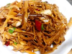 三层肉炒建瓯笋芽-四道菜·福建菜馆(新街口金鹰店)