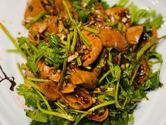 香菜拌腰花-洪福龙虾