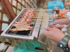 -尚庄度假村·庭台树下·户外烧烤·团建CS·轰趴营地(上庄水库店)