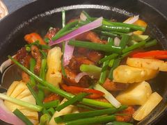 啫·黑凤梨猪颈肉-旺爷砂锅·茶作(国贸城店)