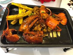 黑椒焗波斯大龙虾-好福记饭店(红梅公园店)