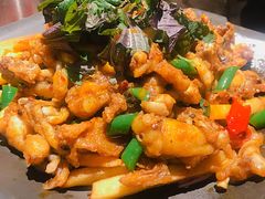 炭火干锅牛蛙-炭舍干锅·烤鱼(扬名广场店)