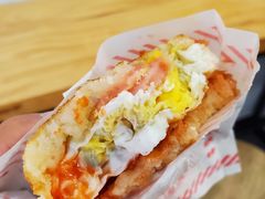 鸡蛋汉堡-美康饮品(羊子巷店)