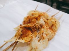 烤牛板筋-二红烧烤排骨串(麦岛店)