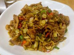 榨菜皮炒油渣-呷得家常菜馆(王公塘店)