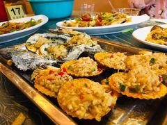 炭烤扇贝-覃记海鲜美食餐厅