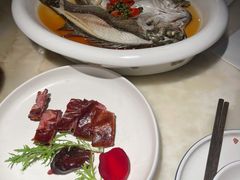 葱椒鲈鱼-绿茶餐厅(同成街华联店)