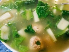 小白菜丸子汤-闯关东东北农家菜(崂山石老人店)