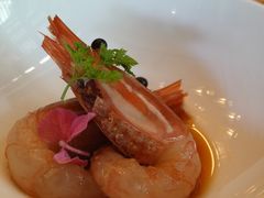 话梅牡丹虾-杭州西子湖四季酒店·金沙厅