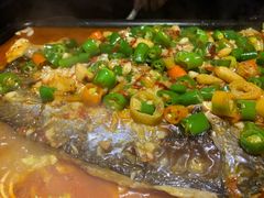 -探鱼·鲜青椒爽麻烤鱼(苏宁广场店)