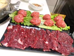 手捶牛肉丸-三头牛·潮汕牛肉生蚝火锅 (夏湾店)
