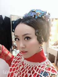 -后宫·古装汉服京剧儿童亲子全家福摄影